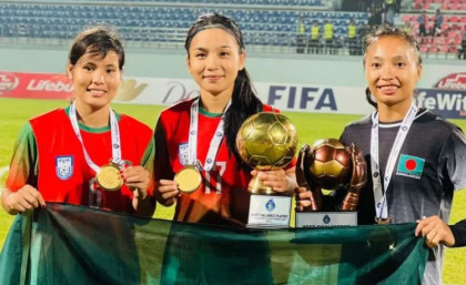বাফুফের সিদ্ধান্ত বদল, ভুটানে যাচ্ছেন দুই নারী ফুটবলার