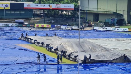 কলম্বো টেস্টে বৃষ্টির হানা, থেমে গেল বাংলাদেশের ইনিংস
