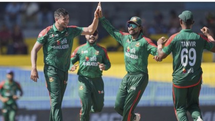 তাসকিনের দুর্দান্ত প্রত্যাবর্তনে শ্রীলঙ্কাকে অল্পতেই আটকে দিল বাংলাদেশ