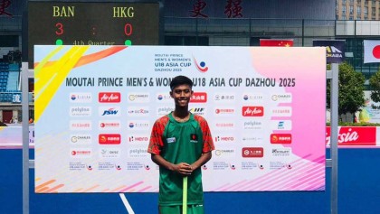 দ্বীনের জোড়া গোল ও অমিতের ছোঁয়ায় এশিয়া কাপ হকিতে শুভসূচনা