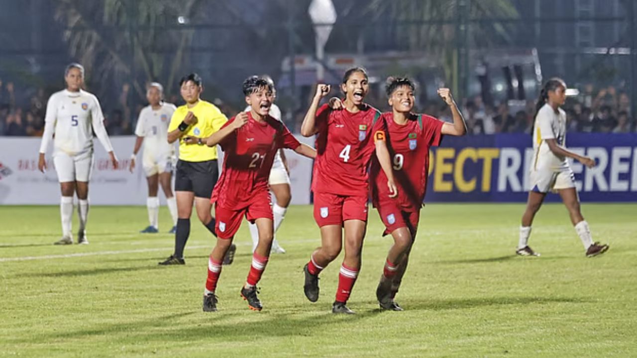 টানা পাঁচে পাঁচ, চ্যাম্পিয়নের দ্বারপ্রান্তে বাংলাদেশ অনূর্ধ্ব-২০ নারী দল