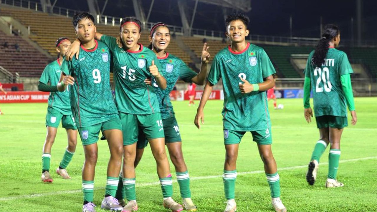 অনূর্ধ্ব-১৭ এশিয়ান কাপ বাছাইয়ে কঠিন গ্রুপে বাংলাদেশের মেয়েরা