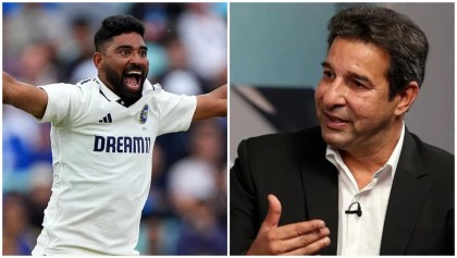 সিরাজকে প্রশংসায় ভাসালেন কিংবদন্তি ওয়াসিম আকরাম