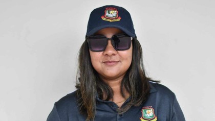 বিশ্বকাপে বাংলাদেশের প্রথম নারী  আম্পায়ার জেসি
