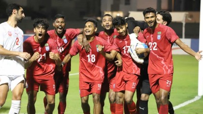 বাহরাইনে এগিয়ে থেকেও হারল বাংলাদেশের যুবারা