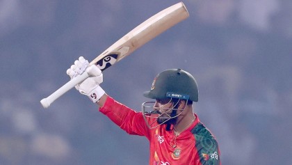টি-টোয়েন্টিতে সর্বোচ্চ ফিফটির রেকর্ডে যৌথভাবে সাকিবের পাশে লিটন
