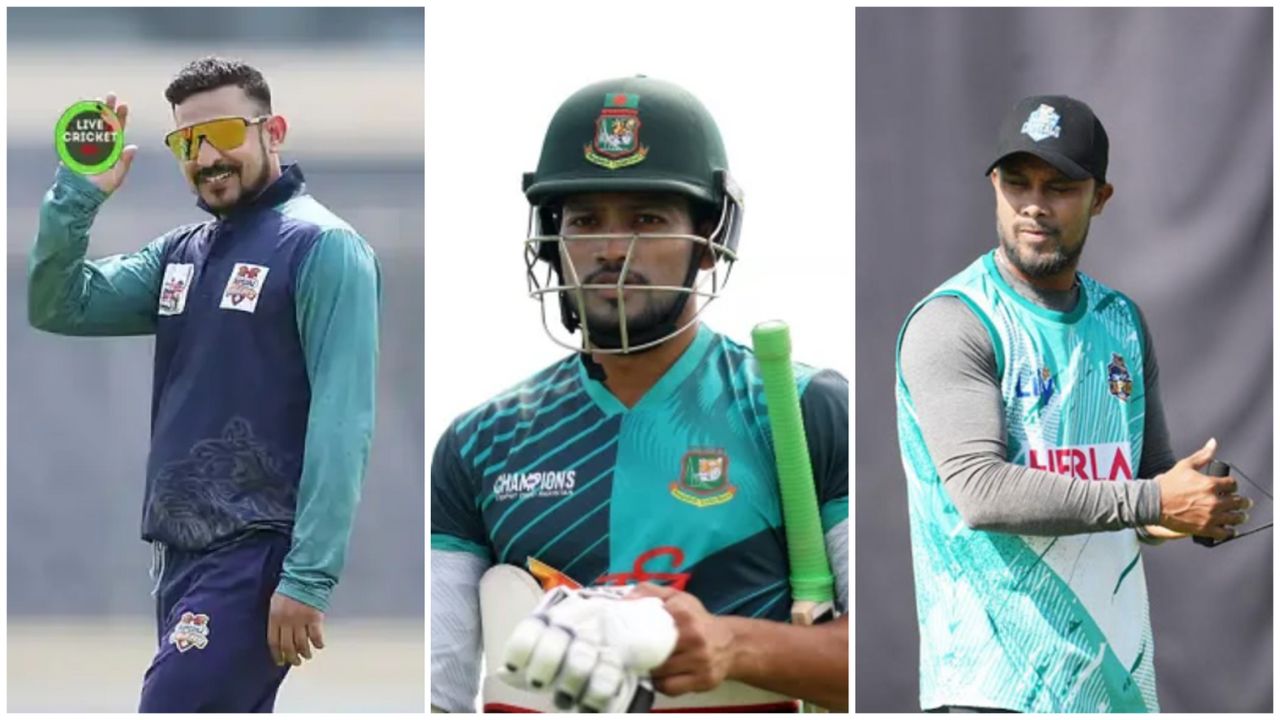 রংপুরে নাসির, রাজশাহীতে শান্ত-সাব্বিরকে নিয়ে শক্তিশালী স্কোয়াড ঘোষণা