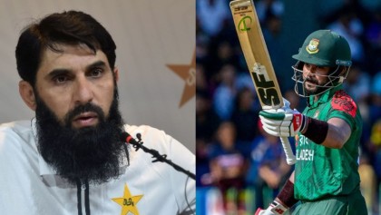 পারভেজ ইমনের কড়া সমালোনা করলেন মিসবাহ উল হক