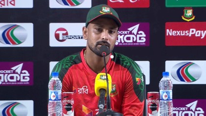 “ম্যাচ জয় স্বস্তির, তবে ১৫-২০ রান কম ছিল”