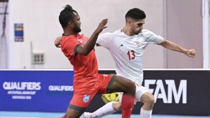 ইরানের কাছে ফুটসালে এক ডজন গোলে বিধ্বস্ত বাংলাদেশ